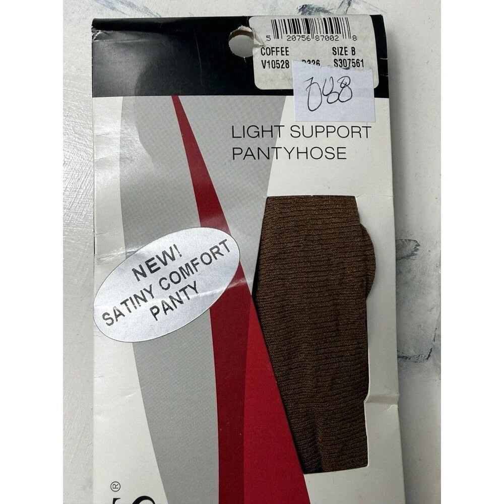Vintage Pantyhose Lot No Nonsense Catherines Silkies Sheer Support Hosiery B C X